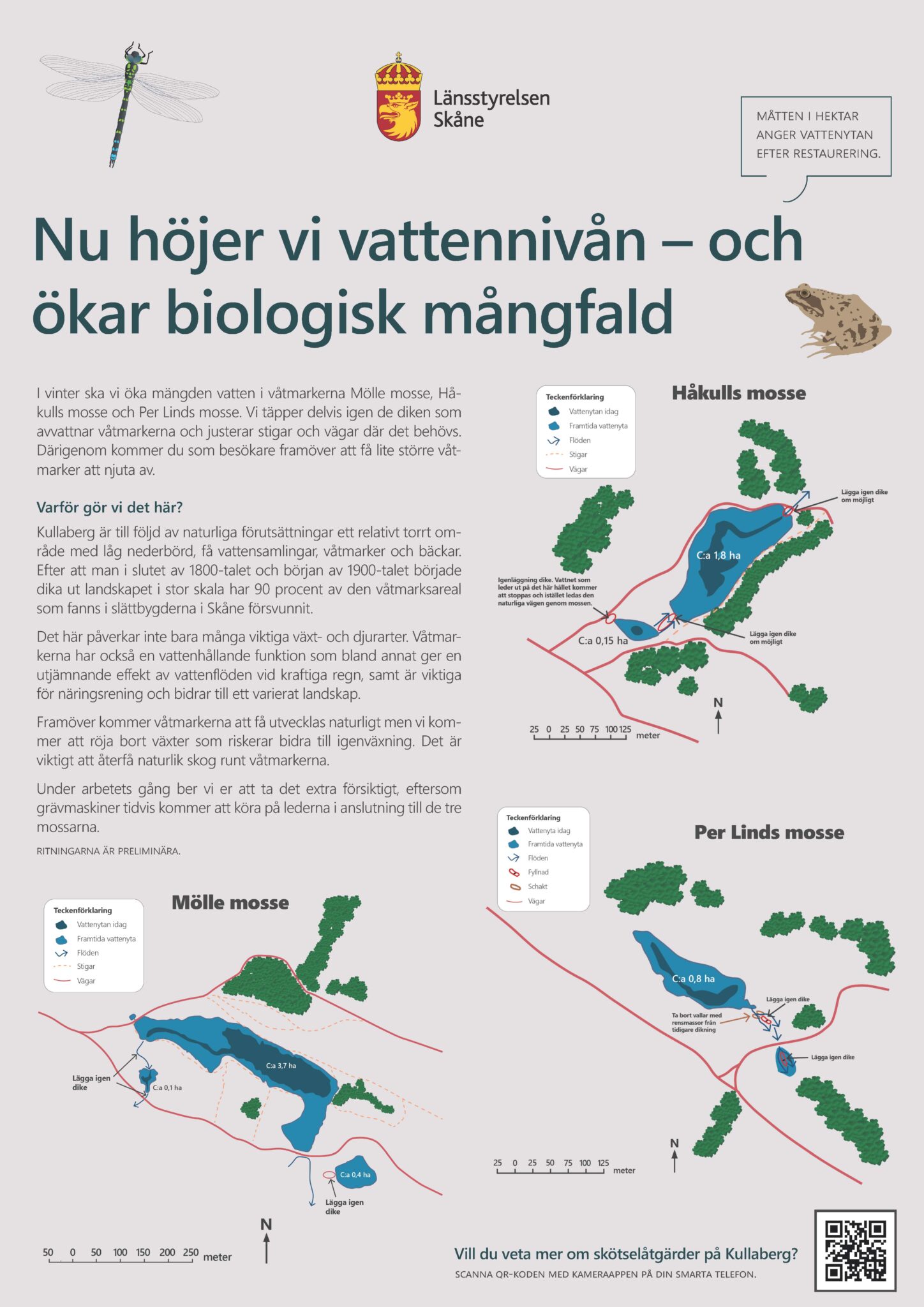 Restaurering Av Våtmarker - Kullabergs Naturreservat